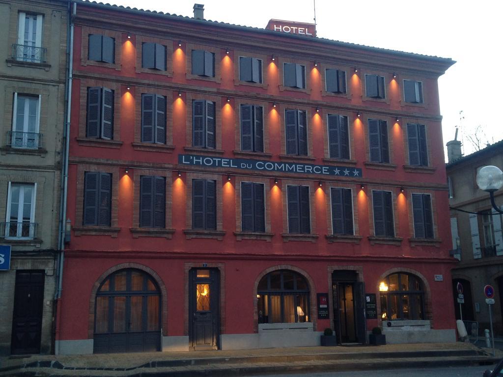 Hotel Du Commerce Montauban Luaran gambar