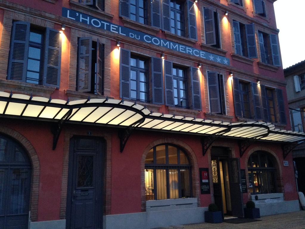 Hotel Du Commerce Montauban Luaran gambar